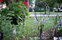 Art in the garden